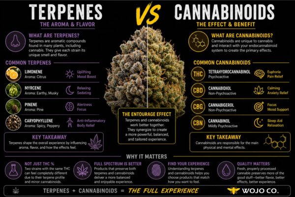 terpenes vs cannabinoids